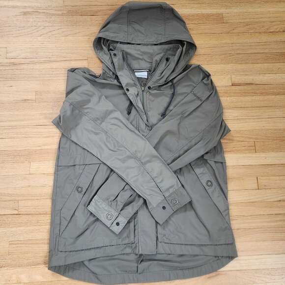 Columbia Women’s Medium Windbreaker – Olive Green – Omni-Shield Water & Stain Re - Picture 4 of 8